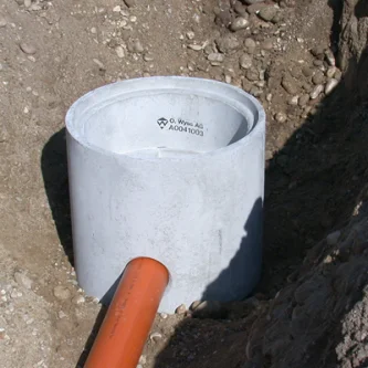 Einbau der WYSS Betonschächte – Inbetriebnahme